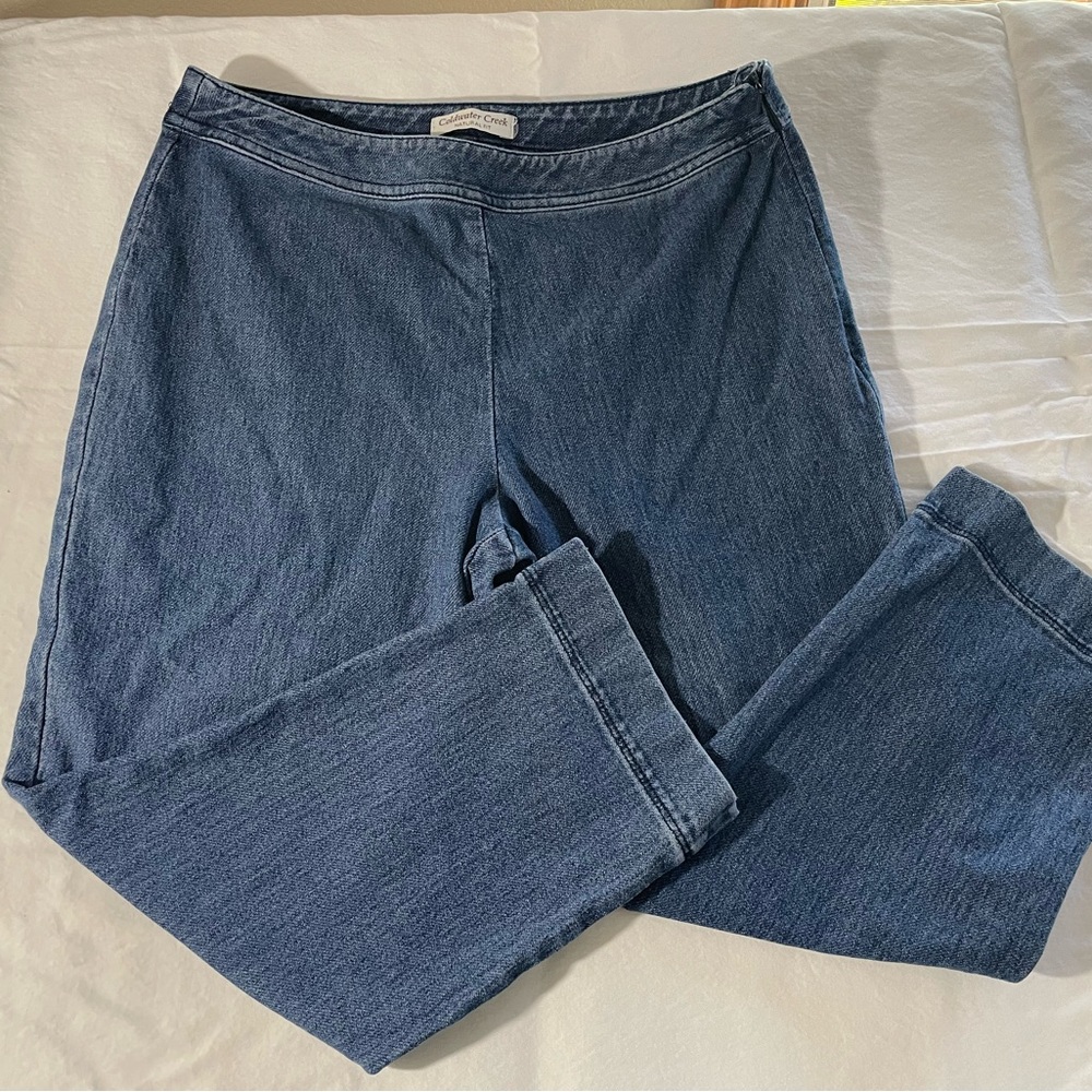 COLDWATER CREEK CLASSIC FIT CROP JEANS 10